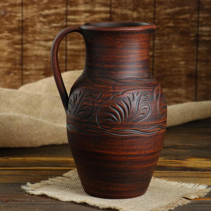 Кувшин "Мила", гончарный, 2.2 л 
Кувшин "Мила", гончарный, 2.2 л