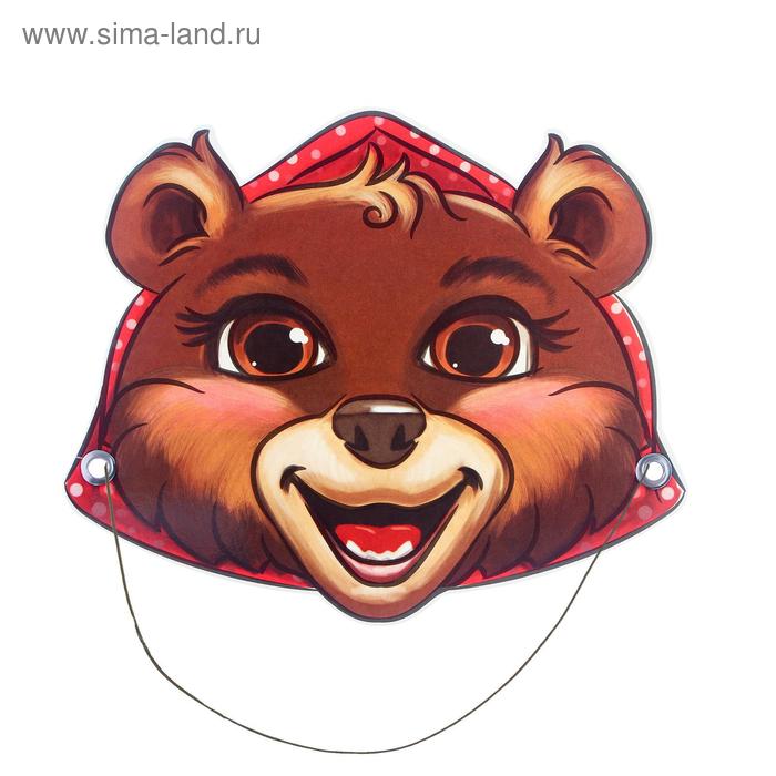 Маска из картона «Медведица»
Маска из картона «Медведица»