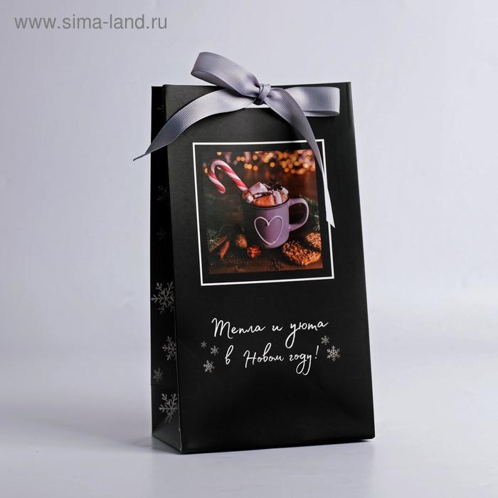 Пакет подарочный с лентой «Тепла и уюта», 13 × 23 × 7 см
Пакет подарочный с лентой «Тепла и уюта», 13 × 23 × 7 см