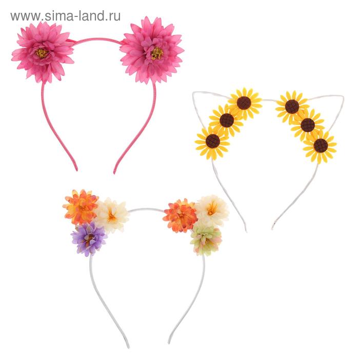 Гавайский ободок с ушками, МИКС
Гавайский ободок с ушками, МИКС