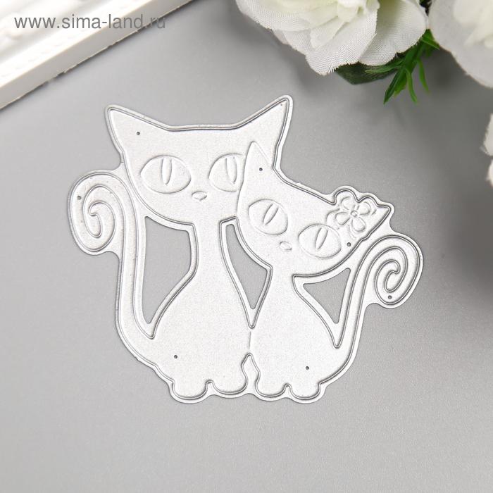 Нож для вырубки сталь "Два котёнка" 6,5х7,3 см
Нож для вырубки сталь "Два котёнка" 6,5х7,3 см