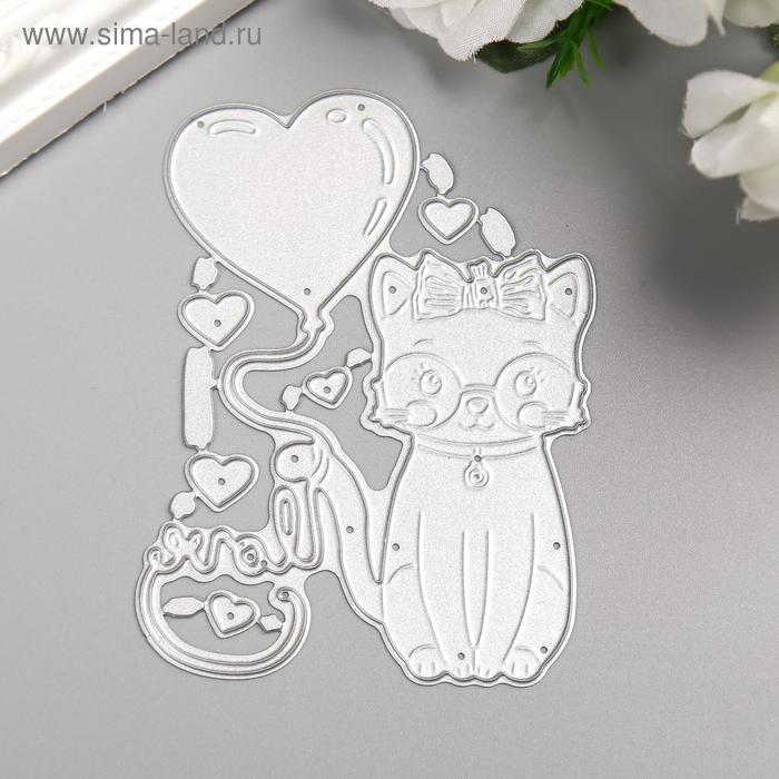 Нож для вырубки сталь "Кошечка в очках и с шариком" набор 6 элементов 9,5х7 см
Нож для вырубки сталь "Кошечка в очках и с шариком" набор 6 элементов 9,5х7 см