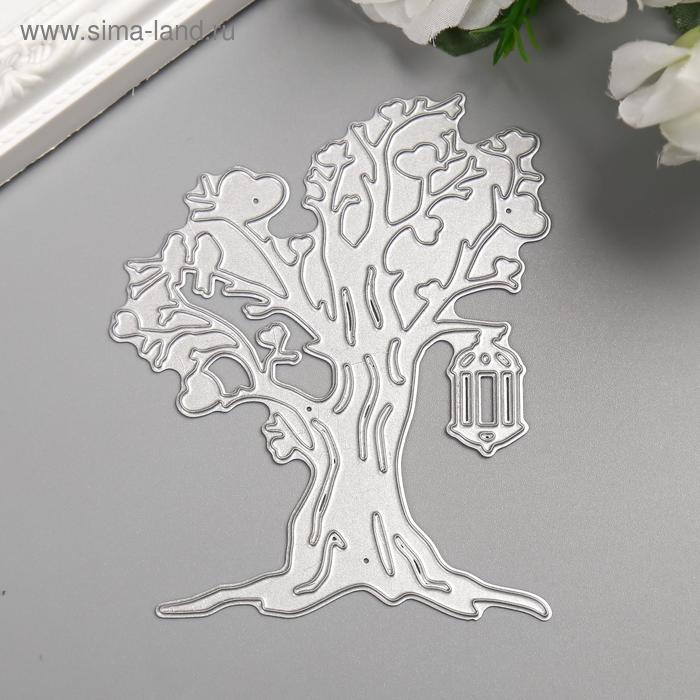 Нож для вырубки сталь "Дерево с сердечками" 10х8 см 
Нож для вырубки сталь "Дерево с сердечками" 10х8 см