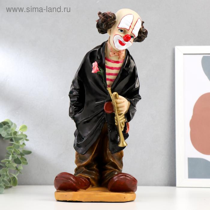 Сувенир полистоун "Клоун-трубач" 34,5х13,5х14,5 см
Сувенир полистоун "Клоун-трубач" 34,5х13,5х14,5 см