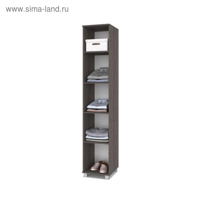 фото Пенал карина к11 400х420х2100 анкор темный/светлый