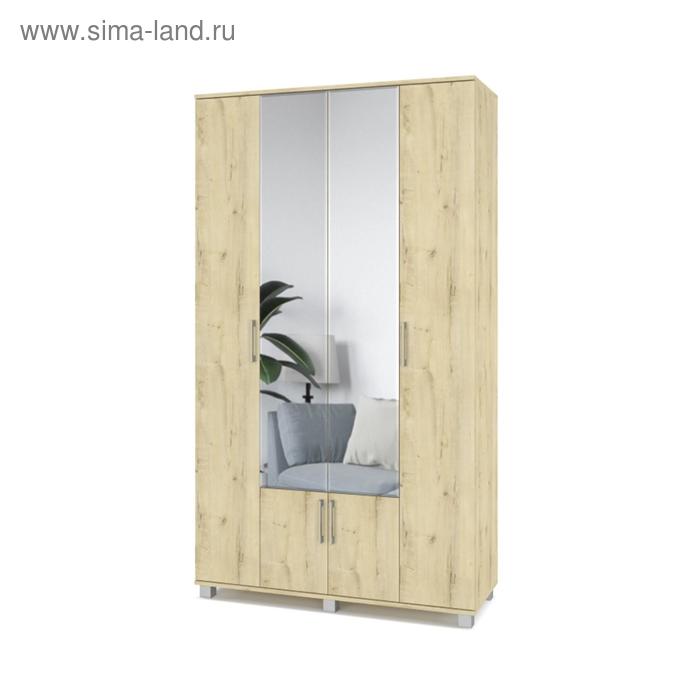 Шкаф четырёхстворчатый с зеркалом Карина К42 1200x420x2100 Дуб ирландский
Шкаф четырёхстворчатый с зеркалом Карина К42 1200x420x2100 Дуб ирландский