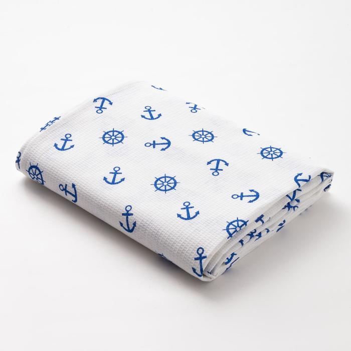 Полотенце вафельное банное Экономь и Я «Якоря» 80х150 см, цв.белый, 150 гр/м2, 100% хл
Полотенце вафельное банное Экономь и Я «Якоря» 80х150 см, цв.белый, 150 гр/м2, 100% хл