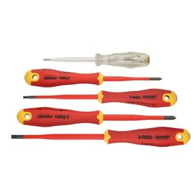 Набор отверток Felo Ergonic 41385298, диэлектрических, SL/PH E-Slim, отвертка тестер, 5 шт. 535332
Набор отверток Felo Ergonic 41385298, диэлектрических, SL/PH E-Slim, отвертка тестер, 5 шт. 535332