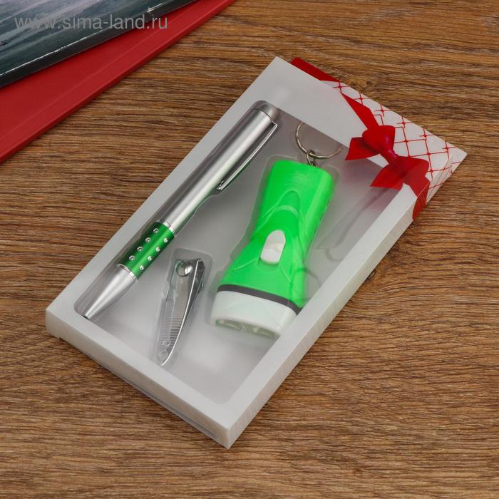Набор подарочный 3в1 (ручка, фонарик, кусачки) , микс
Набор подарочный 3в1 (ручка, фонарик, кусачки) , микс