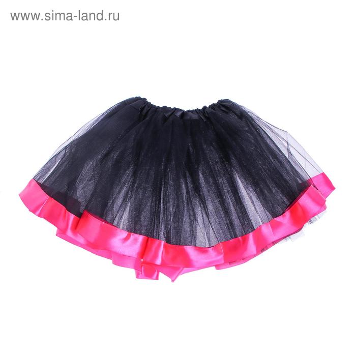 Карнавальная юбка, трехслойная, цвет чёрно-розовый
Карнавальная юбка, трехслойная, цвет чёрно-розовый