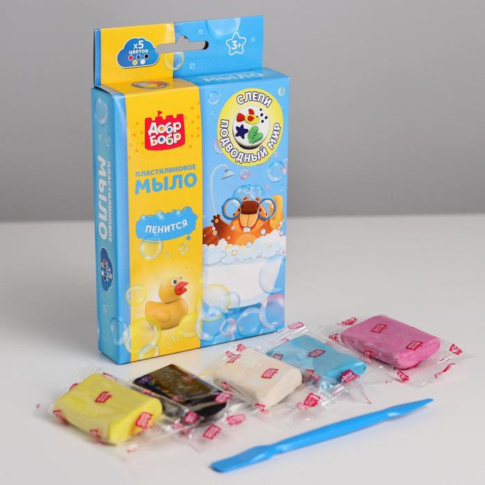 Мыло пластилин своими руками «Подводный мир», 5 цв по 15 г
Мыло пластилин своими руками «Подводный мир», 5 цв по 15 г