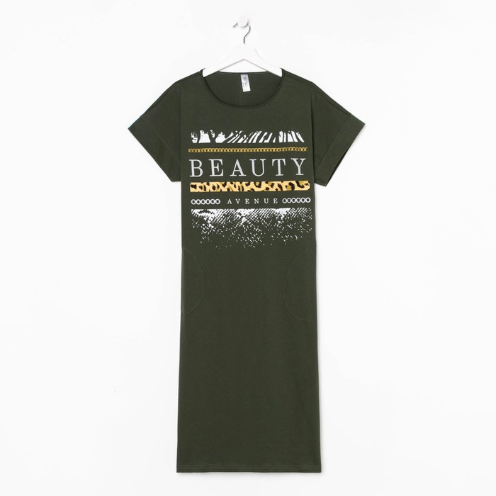 Платье женское «Маррокеш» цвет хаки, размер 58 
Платье женское «Маррокеш» цвет хаки, размер 58