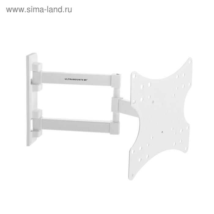 Кронштейн Ultramounts UM867W, для ТВ, наклонно-поворотный, 17-43", 44-320 мм от стены, белый
Кронштейн Ultramounts UM867W, для ТВ, наклонно-поворотный, 17-43", 44-320 мм от стены, белый