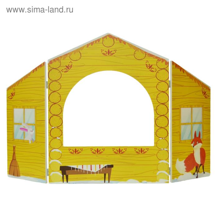 Ширма настольная для кукольного театра «Зайчья избушка»
Ширма настольная для кукольного театра «Зайчья избушка»