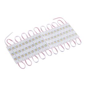 Светодиодный модуль SMD5630, 1.5 Вт, 3 LED, 135 Lm, линза 120 град, IP65, 3000К ,12V Т-БЕЛЫЙ
Светодиодный модуль SMD5630, 1.5 Вт, 3 LED, 135 Lm, линза 120 град, IP65, 3000К ,12V Т-БЕЛЫЙ
