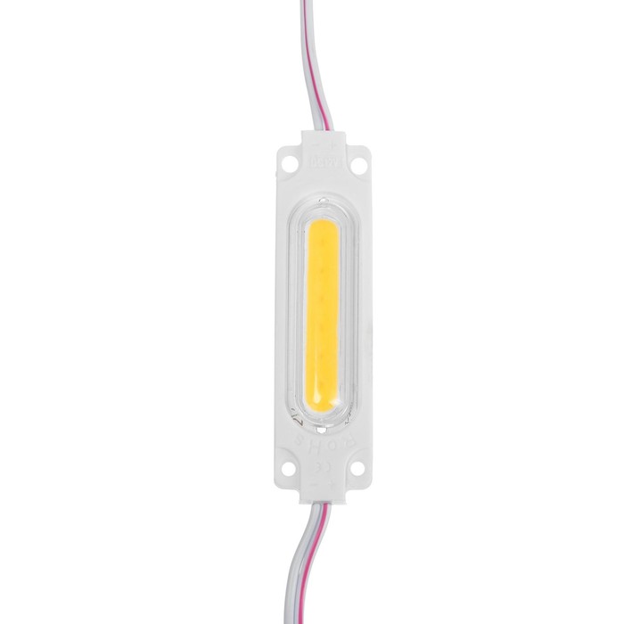 Светодиодный модуль SMD5730, 2 Вт, COB , 190 Lm, линза 160 град, IP65, 3000К , 12 V Т-БЕЛЫЙ
Светодиодный модуль SMD5730, 2 Вт, COB , 190 Lm, линза 160 град, IP65, 3000К , 12 V Т-БЕЛЫЙ