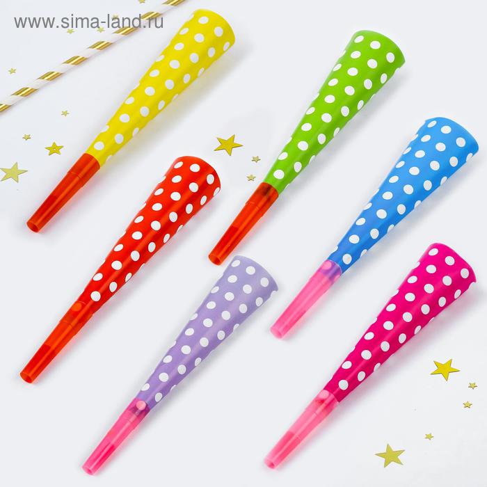 Дудка-гудок «Горох», набор 6 шт., цвета МИКС
Дудка-гудок «Горох», набор 6 шт., цвета МИКС