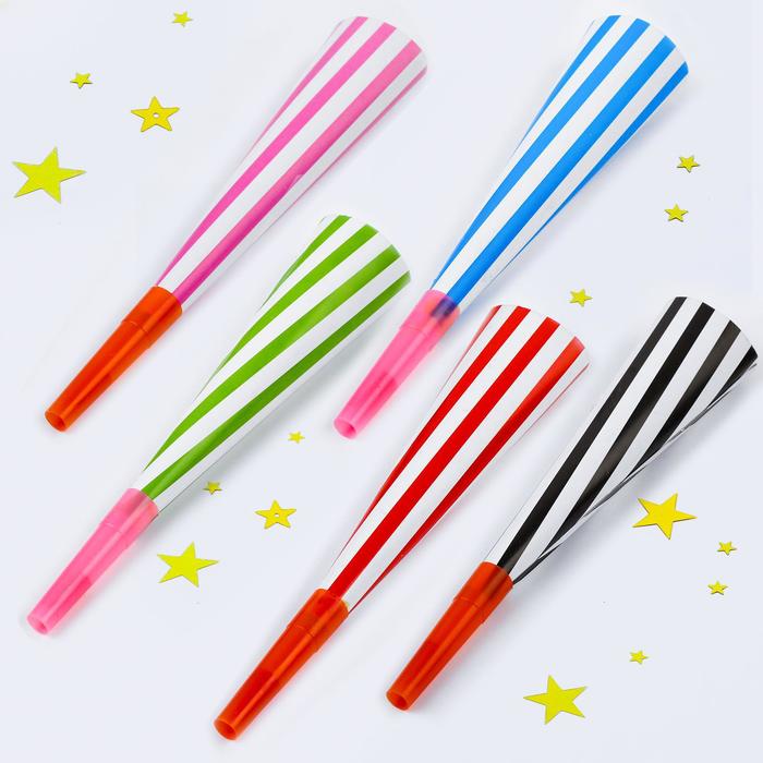 Дудка-гудок «Полоски», набор 6 шт., цвета МИКС
Дудка-гудок «Полоски», набор 6 шт., цвета МИКС