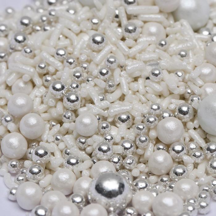 Посыпка микс «Серебряное сияние», 50 г
Посыпка микс «Серебряное сияние», 50 г