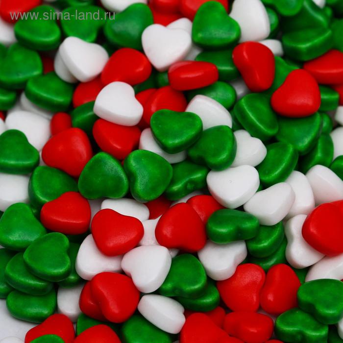 Посыпка микс «Новогодние сердечки», 50 г
Посыпка микс «Новогодние сердечки», 50 г