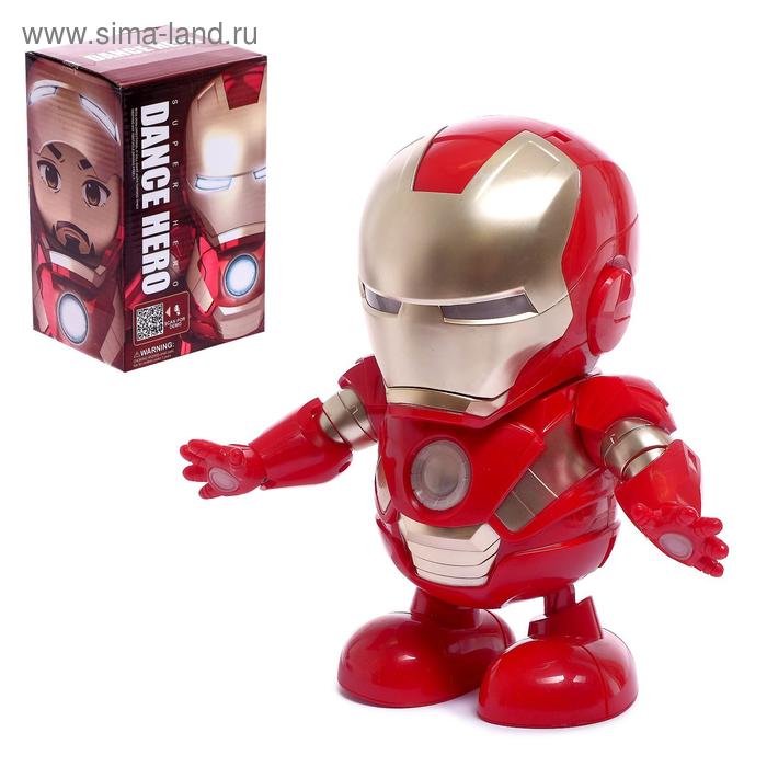 Робот «Танцующий Герой», световые и звуковые эффекты, работает от батареек
Робот «Танцующий Герой», световые и звуковые эффекты, работает от батареек