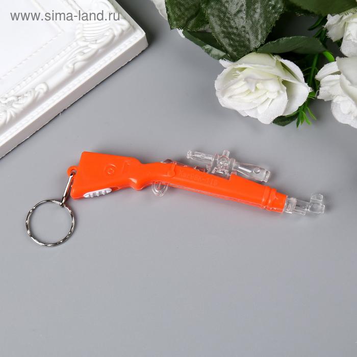 Фонарик свет на кольце "Винтовка с прицелом" мигает МИКС 3,5х1х11 см
Фонарик свет на кольце "Винтовка с прицелом" мигает МИКС 3,5х1х11 см