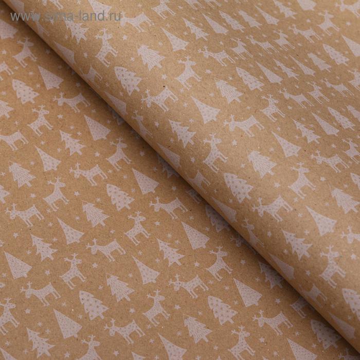 Бумага упаковочная, крафт, "Узор", 50 х 70 см
Бумага упаковочная, крафт, "Узор", 50 х 70 см