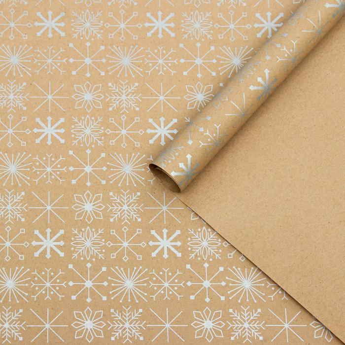 Бумага упаковочная крафт "Снегопад", 0,5 х 0,7 м
Бумага упаковочная крафт "Снегопад", 0,5 х 0,7 м