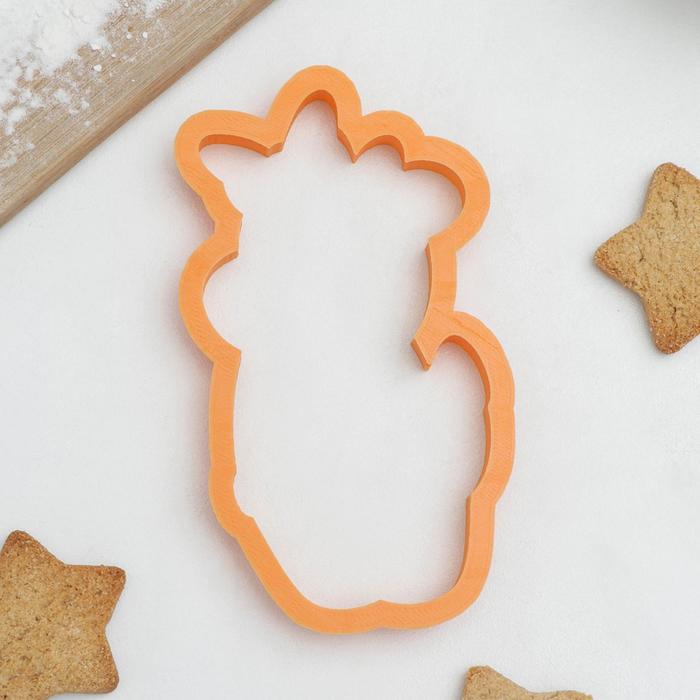 Форма для пряников Lubimova «Коровка с бантиком», цвет оранжевый
Форма для пряников Lubimova «Коровка с бантиком», цвет оранжевый