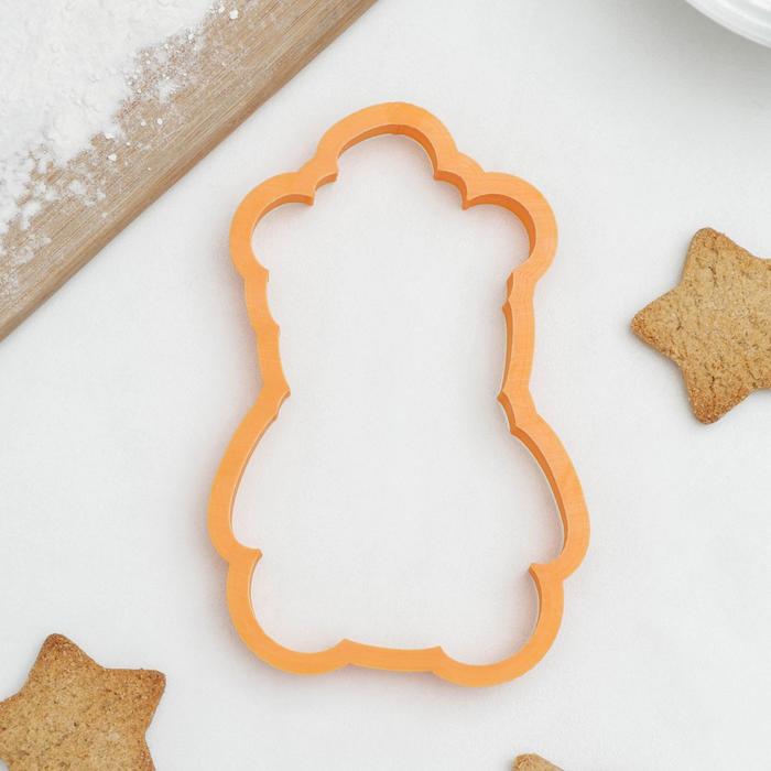 Форма для пряников Lubimova «Медвежонок с шарфиком», цвет оранжевый
Форма для пряников Lubimova «Медвежонок с шарфиком», цвет оранжевый