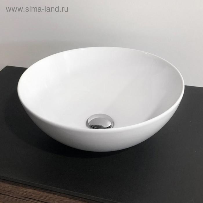 фото Раковина comforty 104, накладная, цвет белый