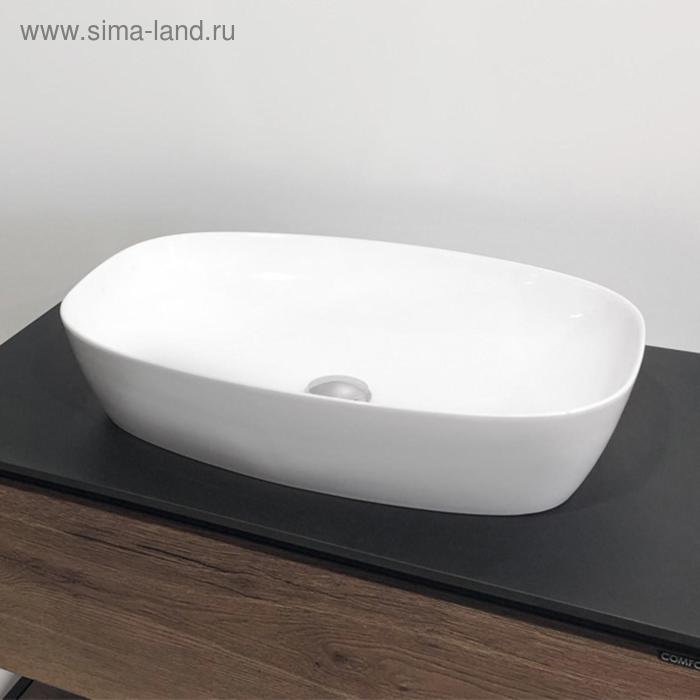 фото Раковина comforty 78329, накладная, цвет белый