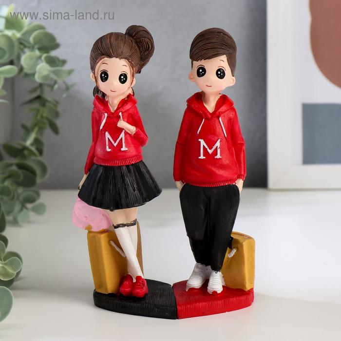 Сувенир полистоун "Подростки в красных толстовках" набор 2 шт 16,5х5,3х7,4 см
Сувенир полистоун "Подростки в красных толстовках" набор 2 шт 16,5х5,3х7,4 см