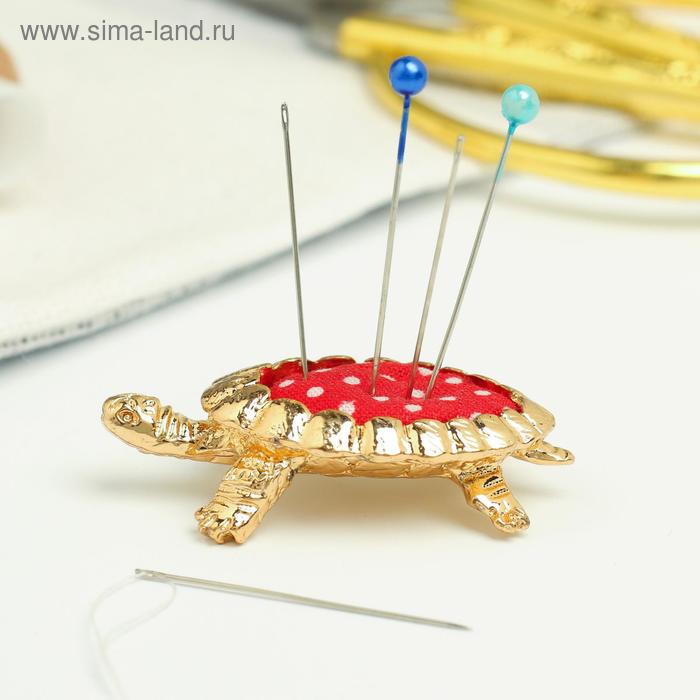 Игольница «Черепаха», под зoлoто
Игольница «Черепаха», под зoлoто