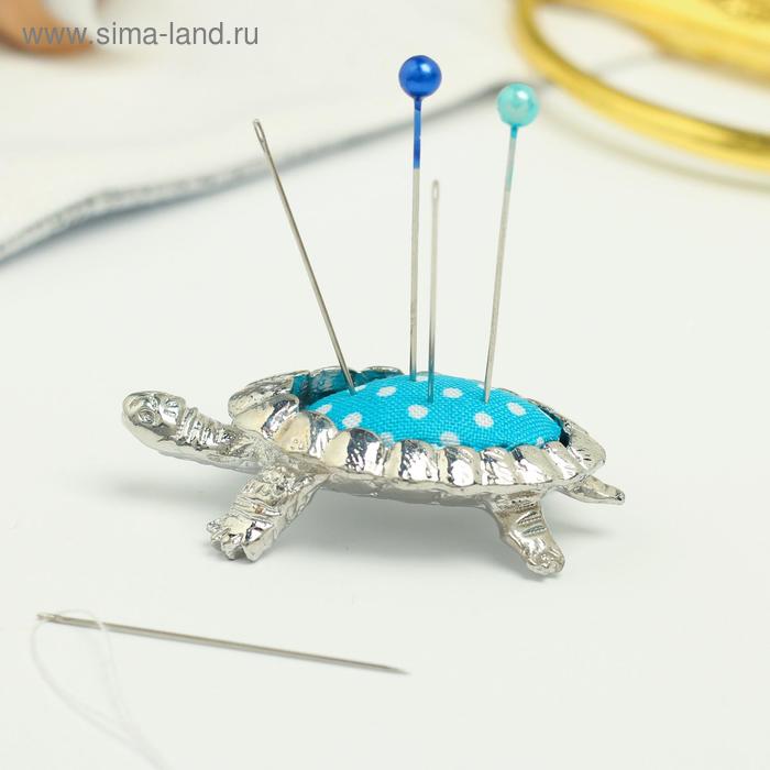Игольница «Черепаха», под сeрeбро 
Игольница «Черепаха», под сeрeбро