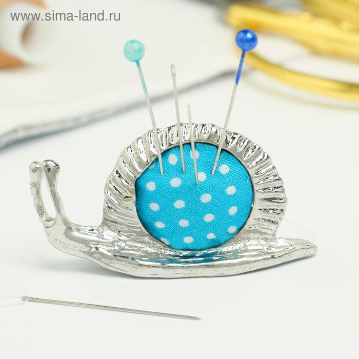 Игольница «Улитка», под сeрeбро
Игольница «Улитка», под сeрeбро