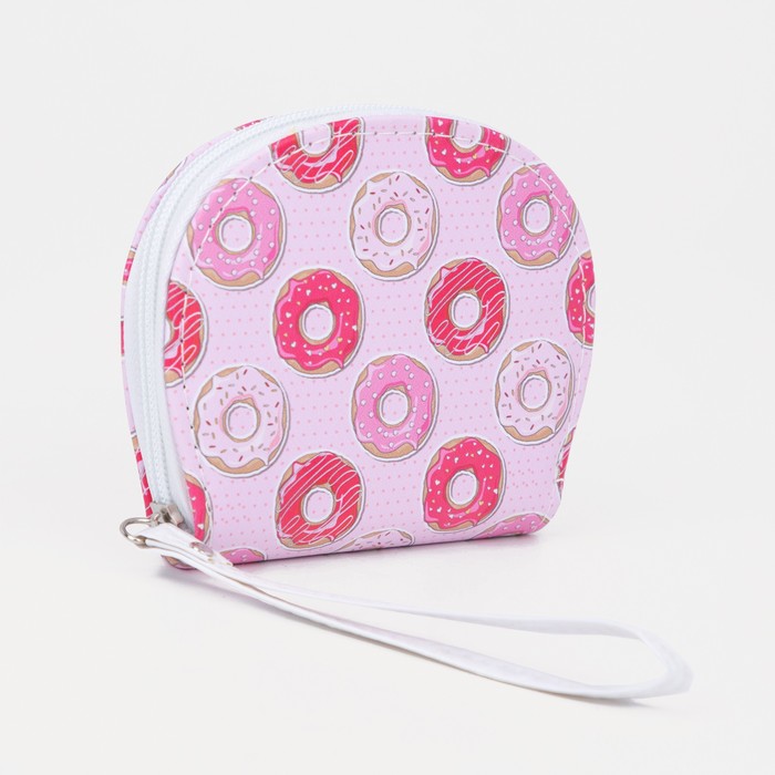 Кошелёк на молнии, цвет розовый
Кошелёк на молнии, цвет розовый