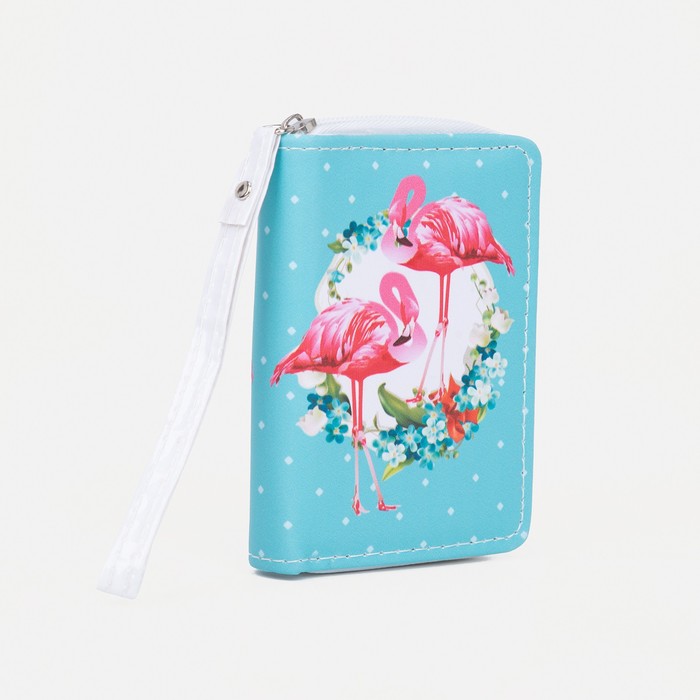 Кошелёк на молнии, цвет голубой 
Кошелёк на молнии, цвет голубой