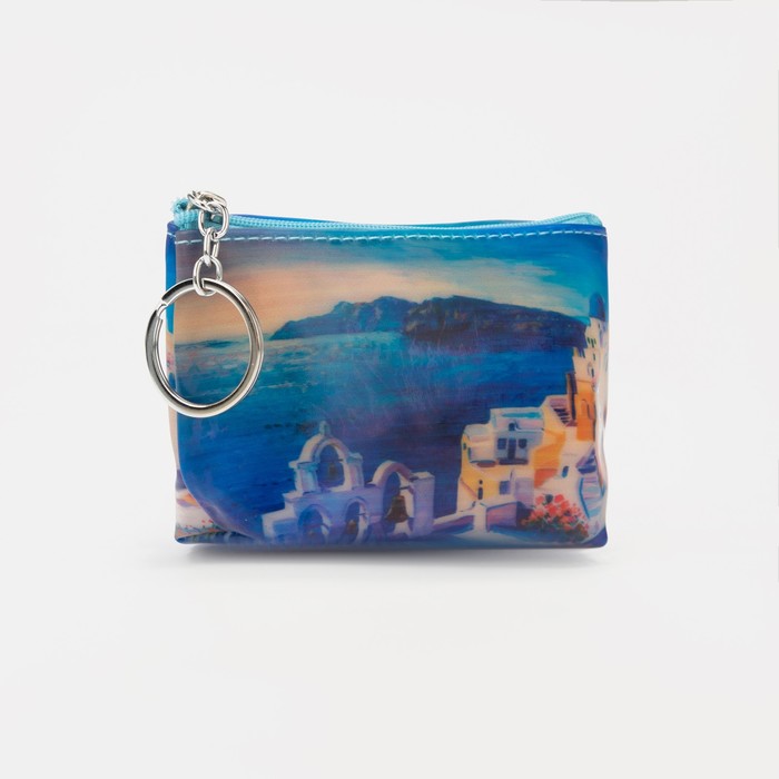 Кошелёк на молнии, цвет синий
Кошелёк на молнии, цвет синий