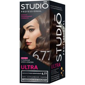 Комплект ULTRA для окрашивания волос Studio Professional Volume Up, тон 6.77 перламутрово-коричневый
Комплект ULTRA для окрашивания волос Studio Professional Volume Up, тон 6.77 перламутрово-коричневый