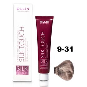 Крем-краситель для окрашивания волос Ollin Professional Silk Touch, тон 9/31 блондин золотисто-пепельный, 60 мл
Крем-краситель для окрашивания волос Ollin Professional Silk Touch, тон 9/31 блондин золотисто-пепельный, 60 мл