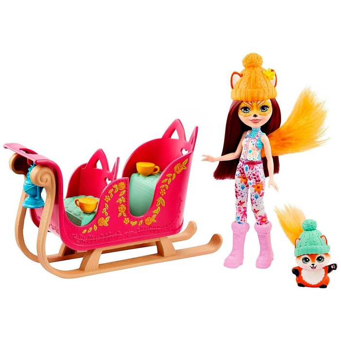 Игровой набор «Хобби на колесах. Лисичка Фелисити на санях»
Игровой набор «Хобби на колесах. Лисичка Фелисити на санях»