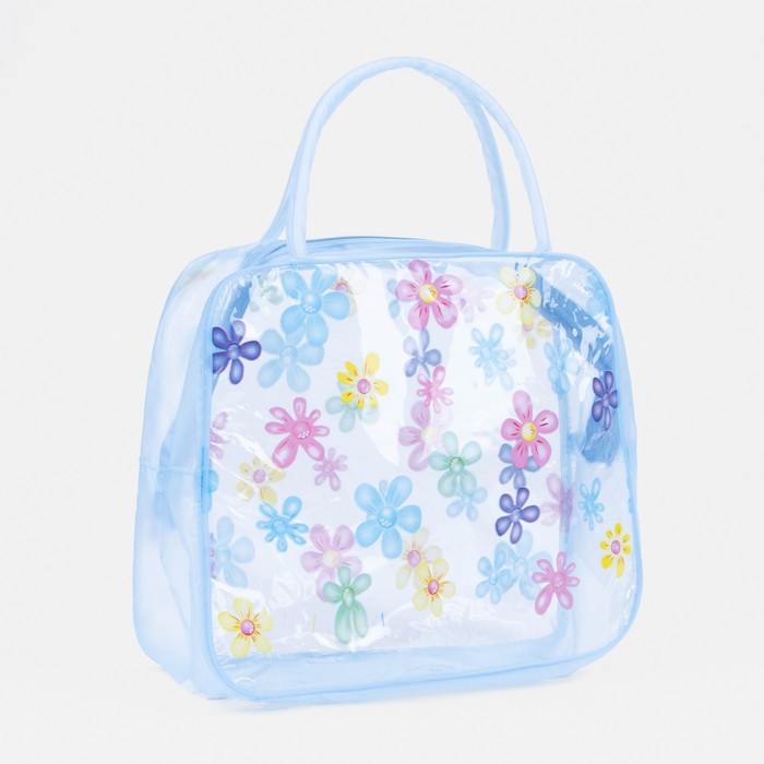 Косметичка на молнии, цвет голубой
Косметичка на молнии, цвет голубой