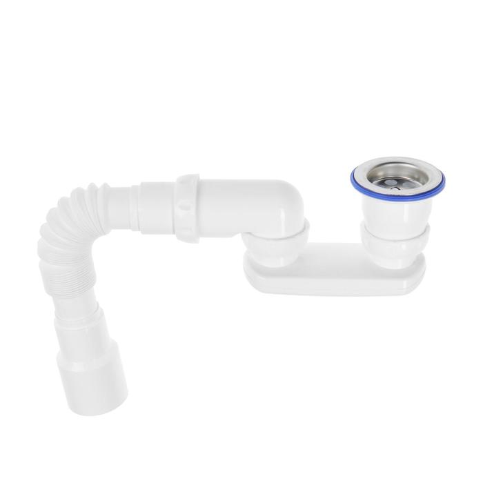 Сифон для душевого поддона Unicorn G22, 1 1/2"х40 мм, плоский, с гофрой 40х40/50 мм
Сифон для душевого поддона Unicorn G22, 1 1/2"х40 мм, плоский, с гофрой 40х40/50 мм