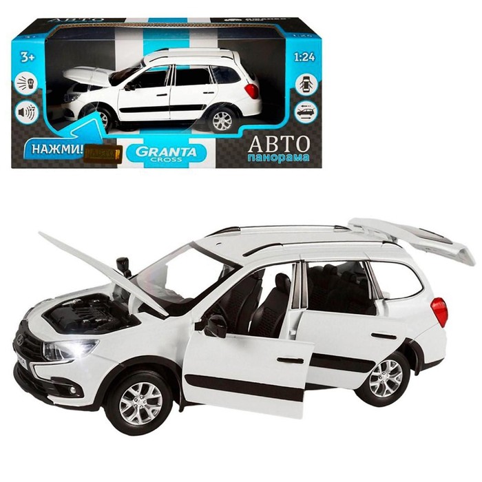 Машина метал «Lada» 1:24, инерция, цвет белый, открываются двери, капот и багажник, световые и звуковые эффекты
Машина метал «Lada» 1:24, инерция, цвет белый, открываются двери, капот и багажник, световые и звуковые эффекты