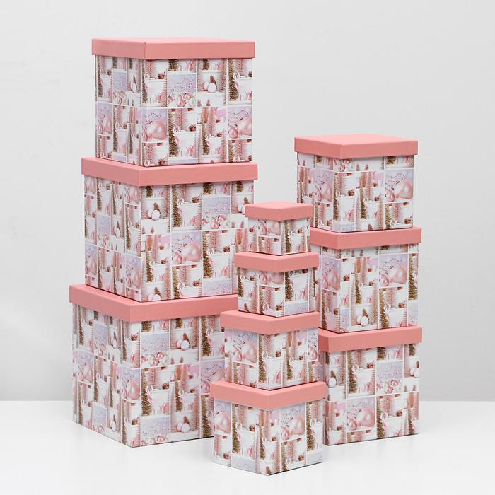 Набор коробок 10 в 1 квадратный "Елки" 26,5 х 26,5 - 8,5 х 8,5 см
Набор коробок 10 в 1 квадратный "Елки" 26,5 х 26,5 - 8,5 х 8,5 см