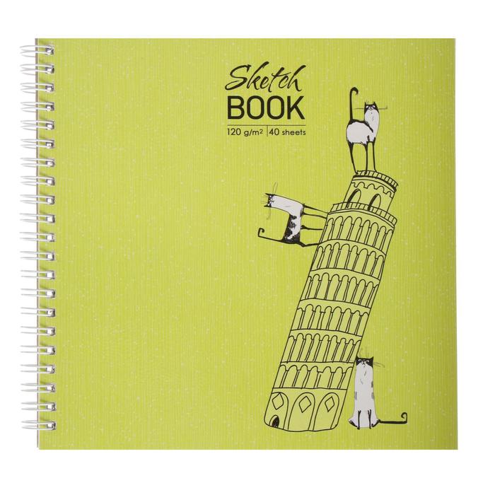 Скетчбук 190х190 мм, 40 листов на гребне SKETCHBOOK. Сreate! 2, твёрдая обложка, глянцевая ламинация, блок 120 г/м2
Скетчбук 190х190 мм, 40 листов на гребне SKETCHBOOK. Сreate! 2, твёрдая обложка, глянцевая ламинация, блок 120 г/м2