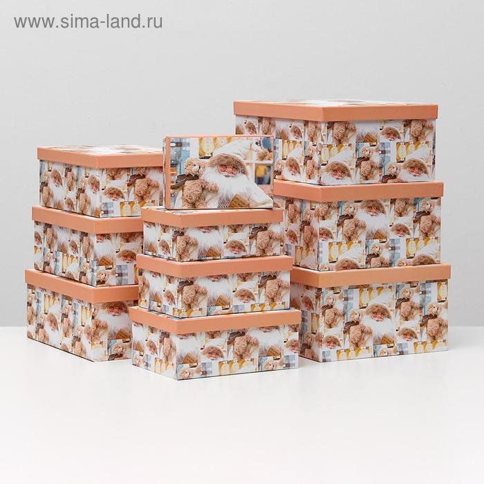 Набор коробок 10 в 1 прямоугольный "Олени" 37,5 х 29 х 16 - 19 х 13 х 7 см
Набор коробок 10 в 1 прямоугольный "Олени" 37,5 х 29 х 16 - 19 х 13 х 7 см