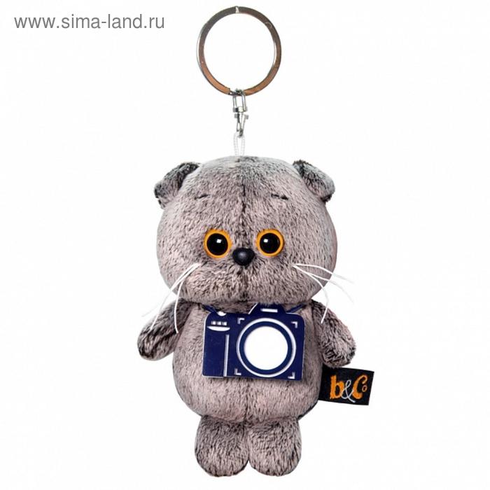 Мягкая игрушка-брелок «Кот Басик брелок с фотоаппаратом», 12 см
Мягкая игрушка-брелок «Кот Басик брелок с фотоаппаратом», 12 см