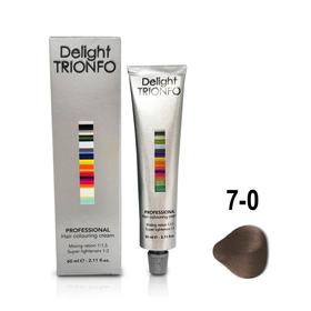 Крем-краска для окрашивания волос Constant Delight Delight Trionfo 7-0 средне-русый натуральный, 60 мл
Крем-краска для окрашивания волос Constant Delight Delight Trionfo 7-0 средне-русый натуральный, 60 мл